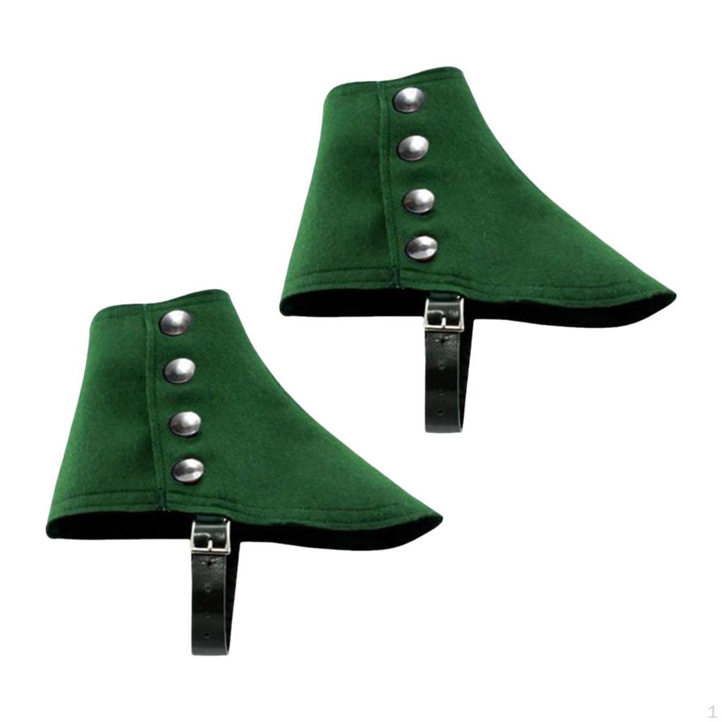 Gangster Spats Birthday Vintage Style 1920S Costume Medieval Pirate Boot Covers