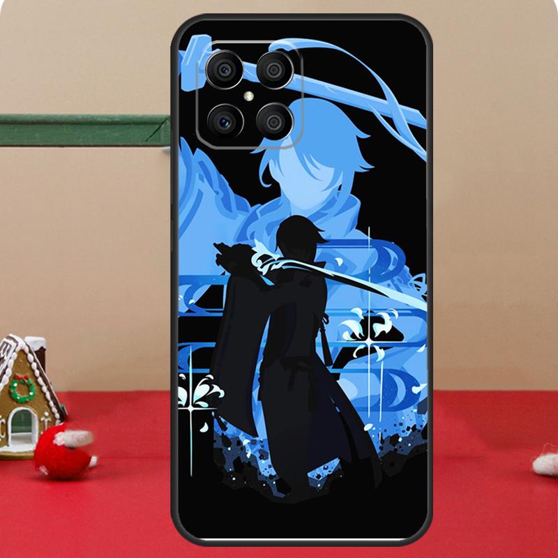 Genshin Impact Kamisato Ayato Case For Honor Magic 8 7 6 Pro Honor 200 400 70 90 Lite X8c X8b X9a X9b X9c X9d Win RT Coque