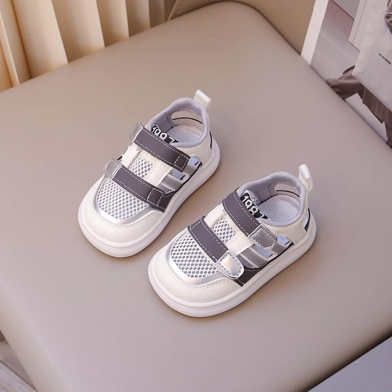 Baby Sports Sandals Comfortable Kids Beach Shoes Anti-Slip Soft Sole Trendy 2025 Summer New Boys Girls Casual Shoes Hook&loop