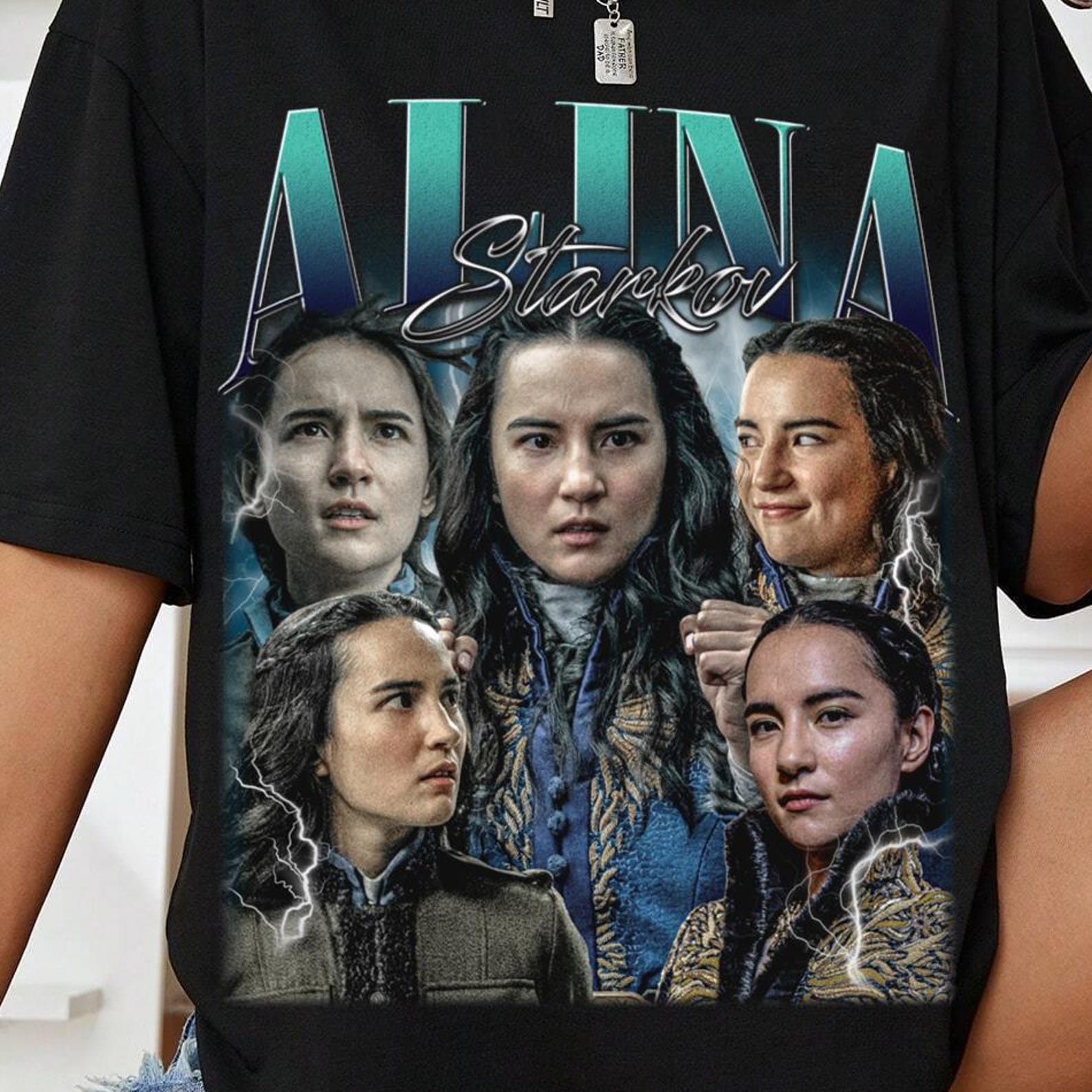 Alina Starkov T-Shirt – Shadow and Bone Graphic Tee, Grishaverse Fan Apparel, Fantasy TV Series Shirt|............||| S