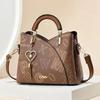 Women's bag plaid handbag shoulder bag versatile large capacity messenger bag large capacity shoulder bag