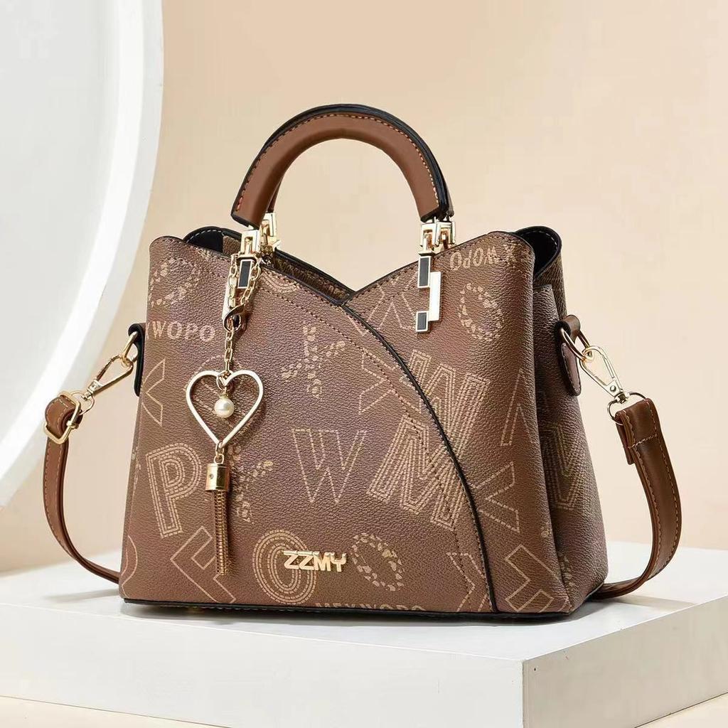 Women's bag plaid handbag shoulder bag versatile large capacity messenger bag large capacity shoulder bag