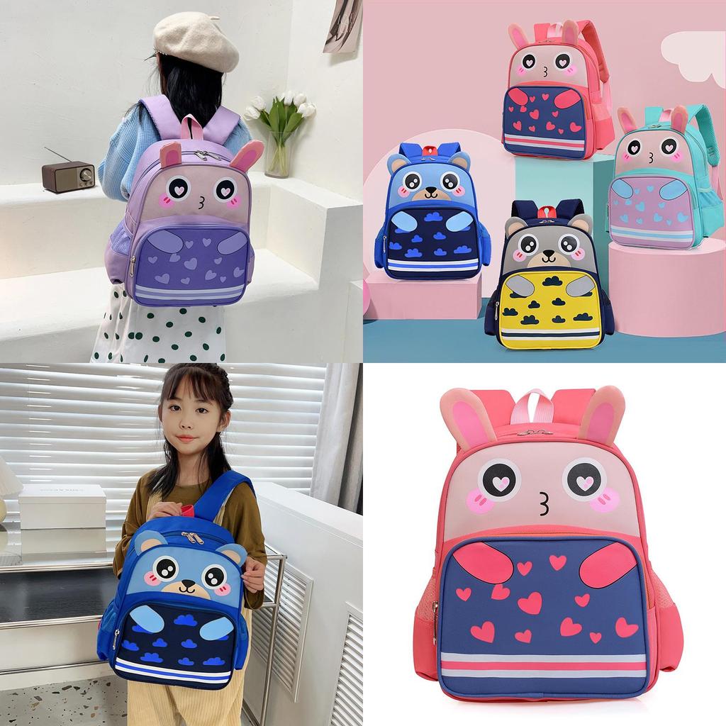Duży Pojemny Uroczy Plecak Dziecięcy Z Nadrukiem Zwierzątek Kreskówkowych Idealny Do Szkoły