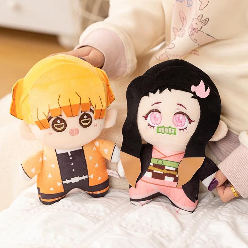 Anime Plush Toys Anime Kamado Tanjirou Hashibira Inosuke Tomioka Giyuu Rengoku Kyoujurou Kochou Shinobu Agatsuma Zenitsu