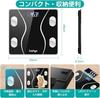 [2026 New Release] Body Scale, Body Fat Analyzer, Body Composition Analyzer, Bluetooth, Smartphone Connectivity, High Precision, Lightweight, Easy Sto