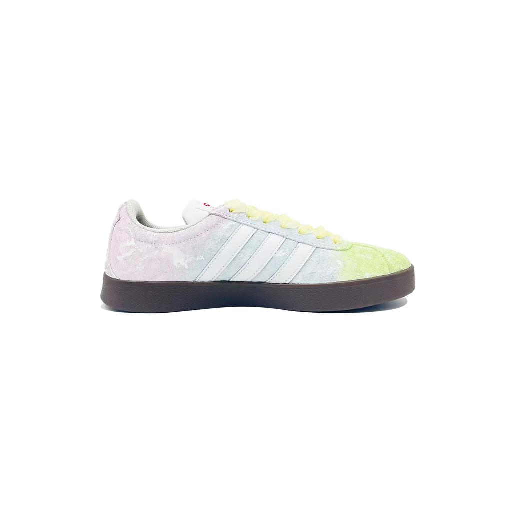 Adidas VL COURT 2.0 Skateboard Shoes Unisex Low top Yellow \ White \ Cyan \ Blue \ Pink HQ1802(Team1230-)