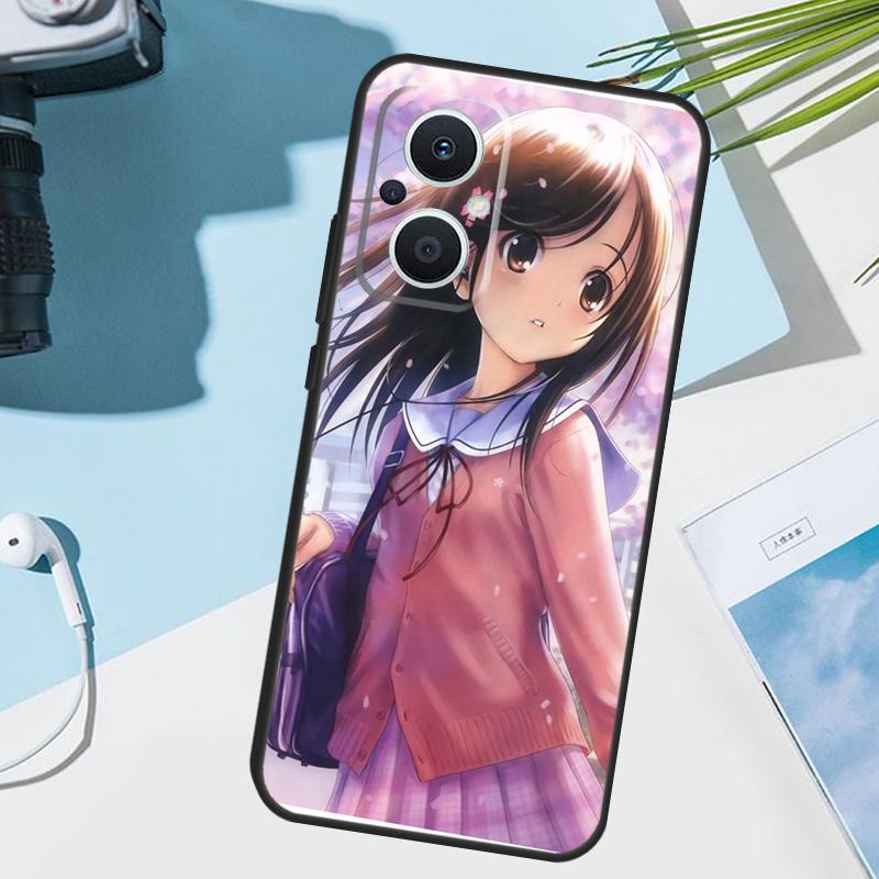 Anime Cute Sexy Girl Cover For OPPO Reno 11 12 13 14 Pro 11F 12F 13F 14F 7 8 Lite OPPO Find X5 X6 X8 X9 Pro Case