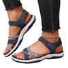 Women's Fashion Plus-Size Casual Hook-and-Loop Sandals