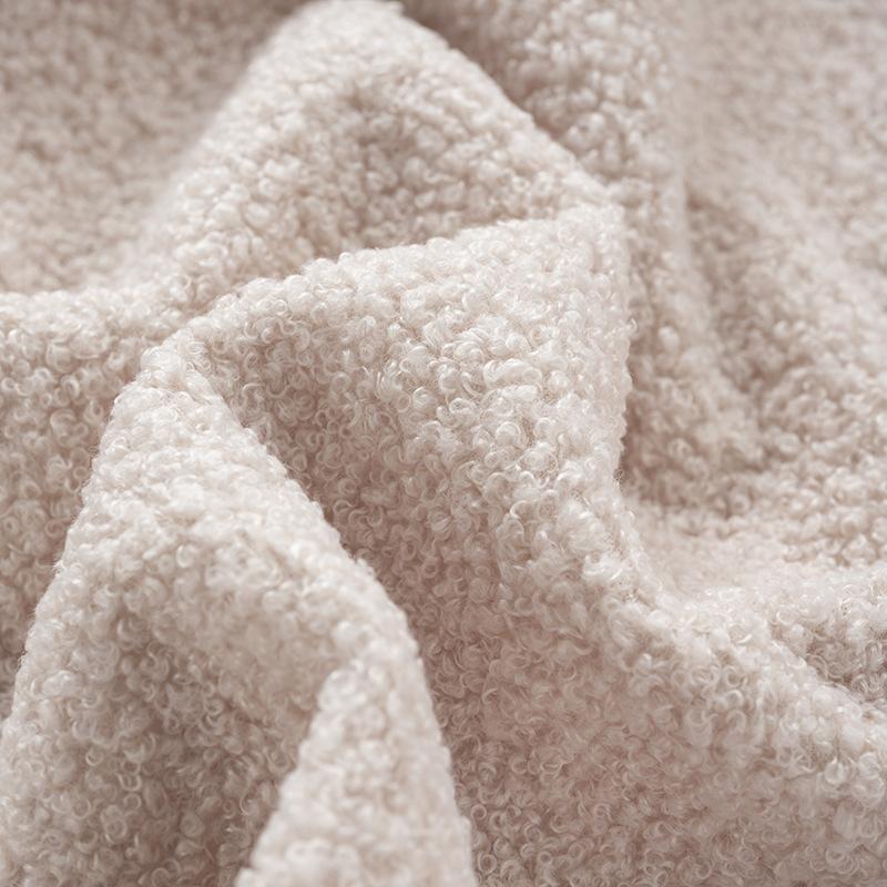 100x145cm Thickened Lamb Wool Fabric for Winter Hoodies, Outerwear, Pillows, Pet Beds, Handmade DIY Clothing Fabric
