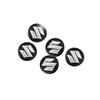 14mm Car Remote Key Sticker Aluminum Emblem Decal For Suzuki Vitara Jimny Alto Scross Baleno Samurai Kaiser Across Kizashi Swift
