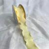 1PC 10 Yards Fishtail Yarn Ribbons 2.5cm Wave Edge Pleated Gifts Packaging Material Gift Wrapping Bouquets Chiffon Ribbon