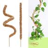 Moss Pole Kit Vertical Monstera Plant Support Coconut Fiber Support Pole Bendable Plant Stakes for Indoor Climbing Plants Home Gardening
