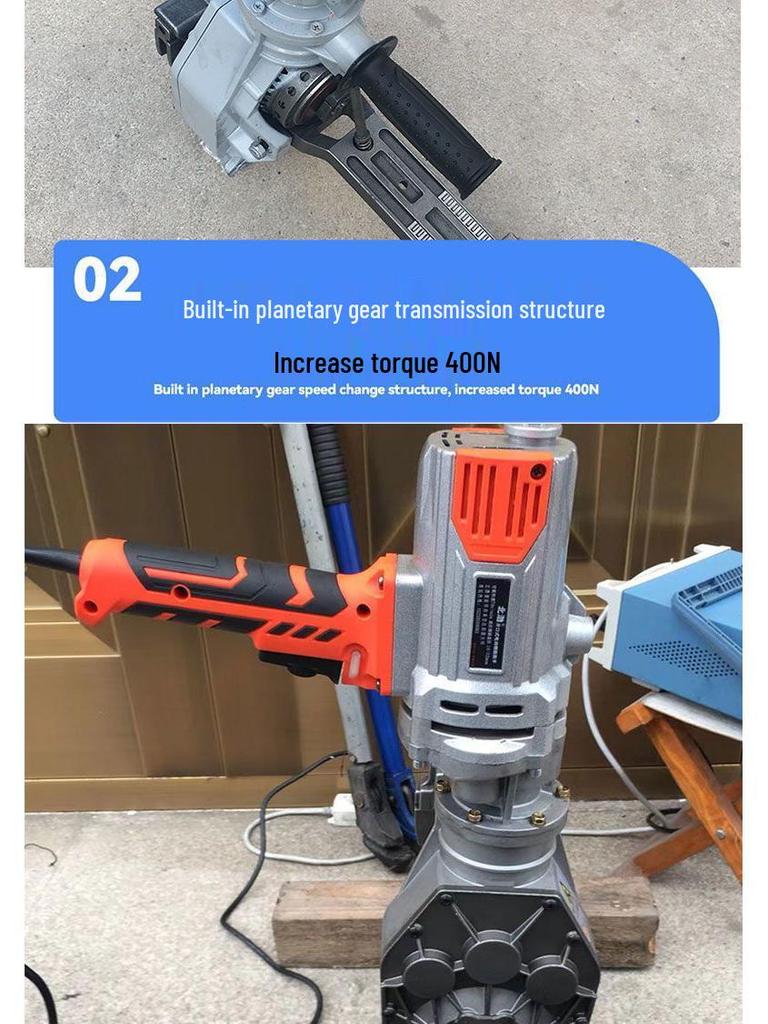 High-Power Electric Torque Rebar Coupler Quick-Connect Wrench