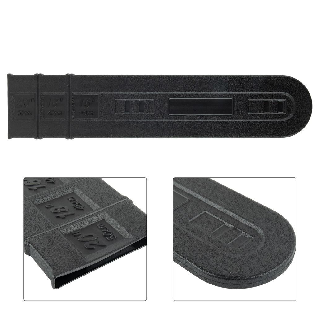 Part Chainsaw Bar Cover 20" Plastic Black Scabbard Protector Accessory