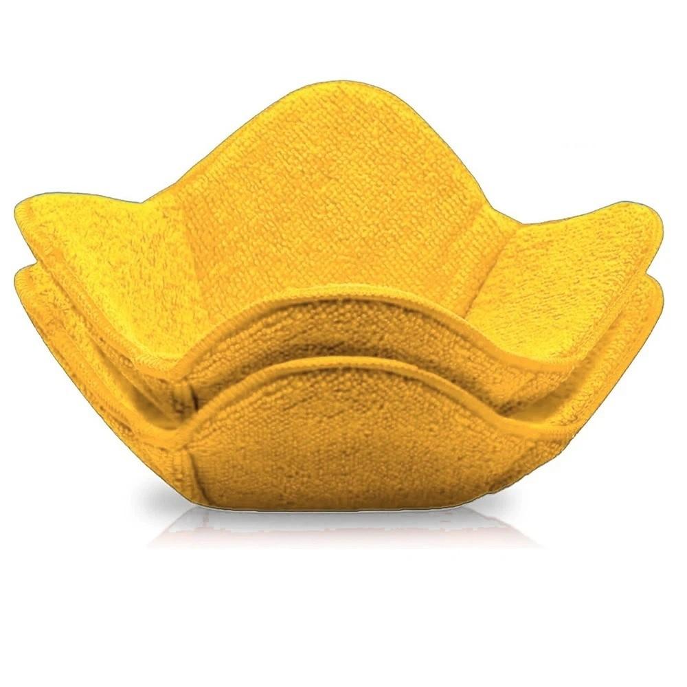 2Pcs Reusable Design Hot Bowl Towel Mat Heat Resistant Microwave Bowl Holder  Pasta Bowls