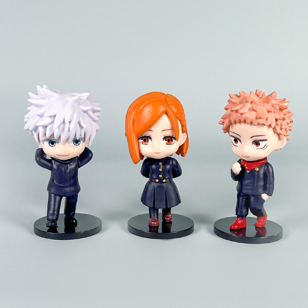 6 styles Jujutsu Kaisen Satoru Gojo Yuji Collection Anime Figure Blind box Creative Statue Figure Surprise Gift Box Premium Quality