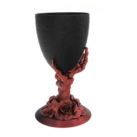 Halloween Skeleton Candy Bowl Rose Skull Hand Dish Holder Gothic Home Decoration for Home Bar Office Desktop Decor