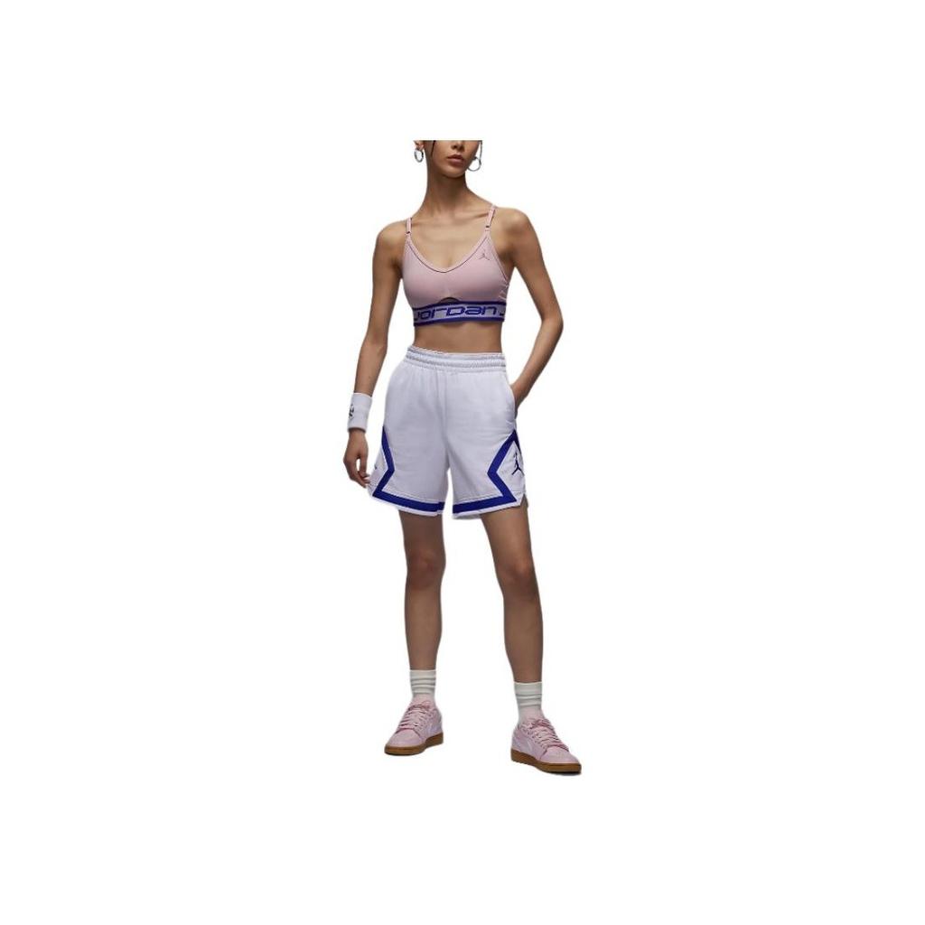 Jordan Indy Low-Intensity Support Letter Comfortable Sports Bra Women Underwear Pink-Purple-Red Harmony-Blue Gray-Purple-Red FB4096-513