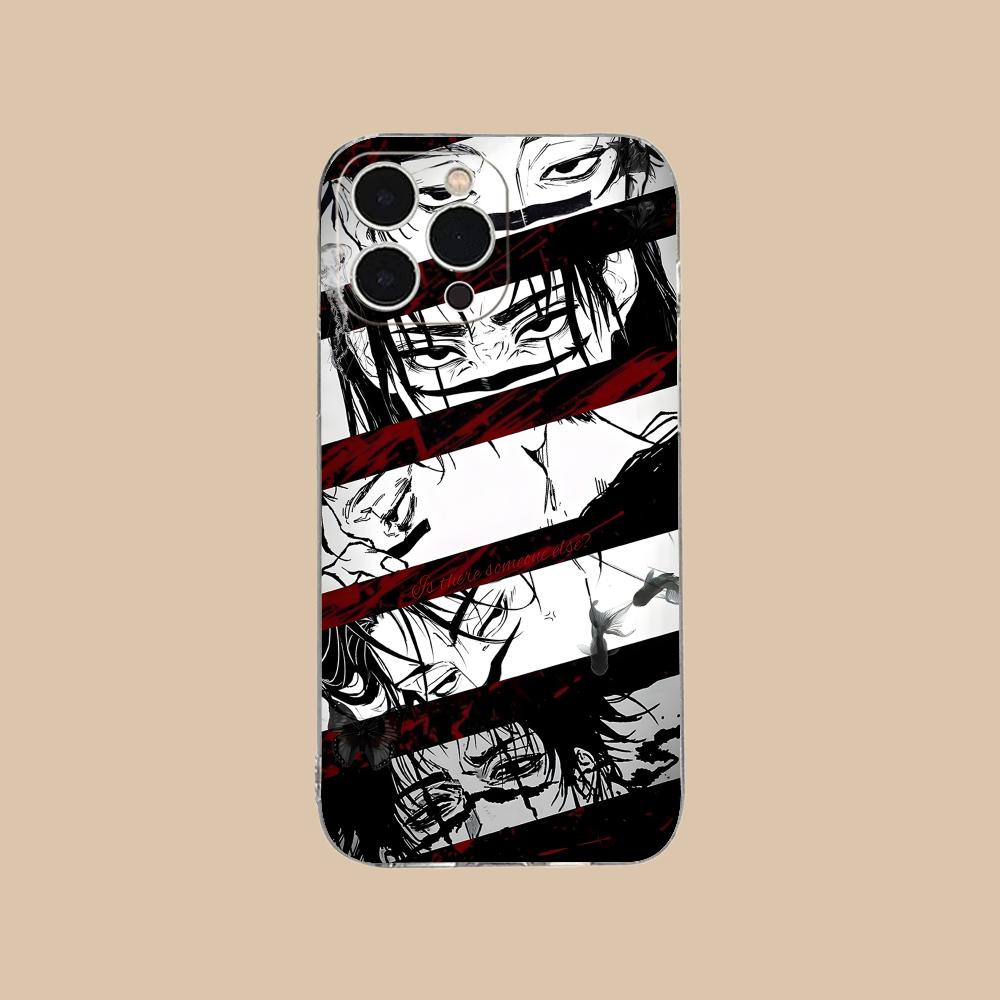 Jujutsu Kaisen Choso Mobile Phone Case for iPhone 16 15 14 13 12 11 X XR XS 8 6 Pro Max Plus Mini Clear Colour Protective Luxury