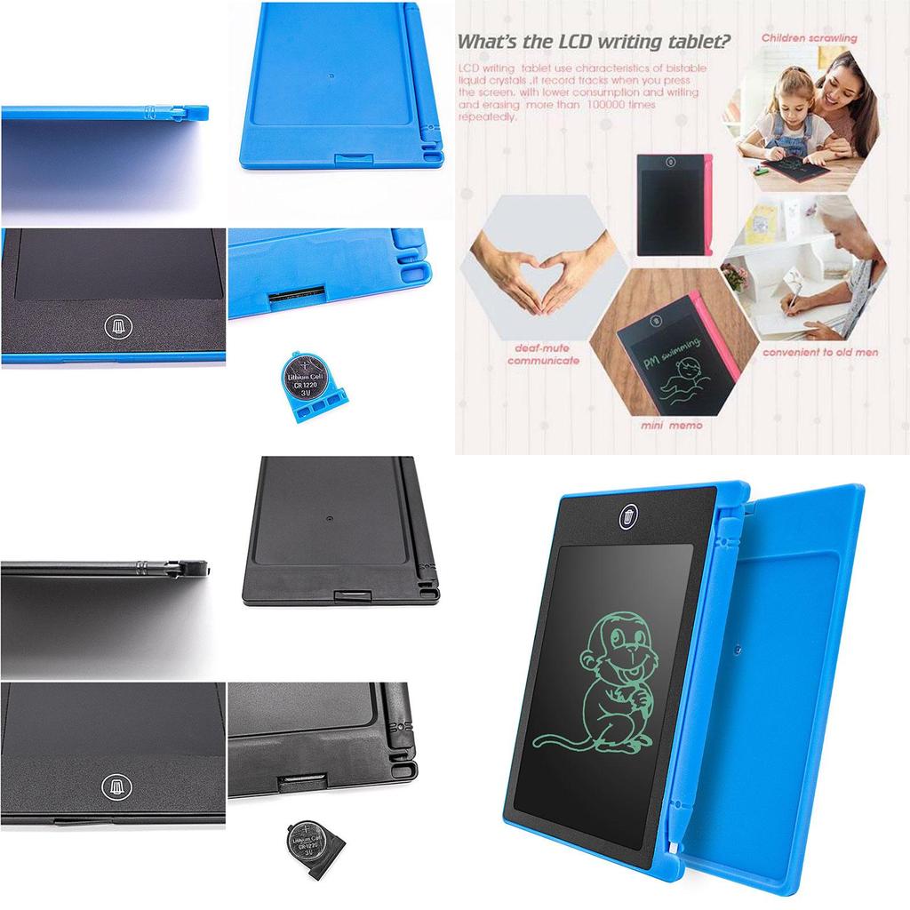 Premium 4.4'' Digital Lcd Writing Drawing Tablet Pad For Creative Kids And Adults