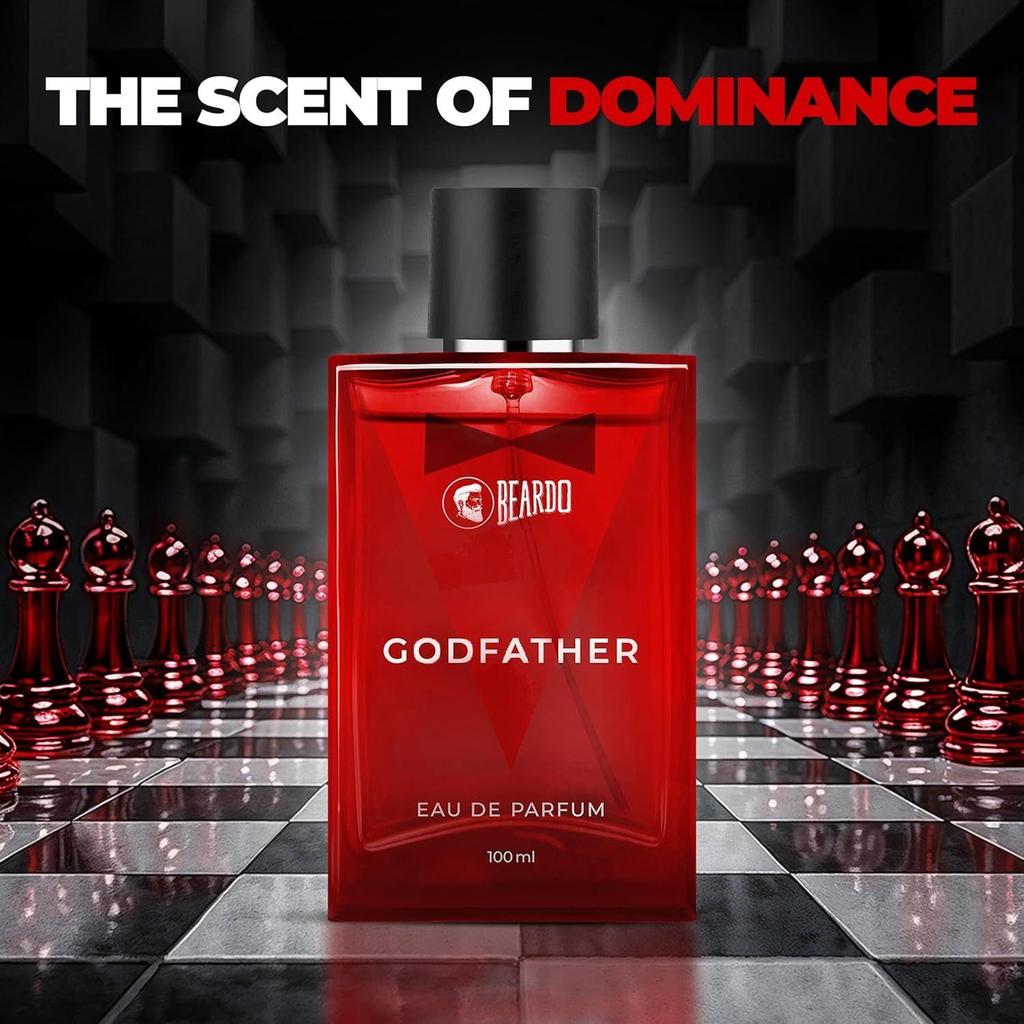 BEARDO Profumo Il Padrino Per Uomo | Profumo Aromatico, Speziato Per Uomo Profumo A Lunga Durata Per La Sera Degli Appuntamenti | Body Spray Per Uomo |