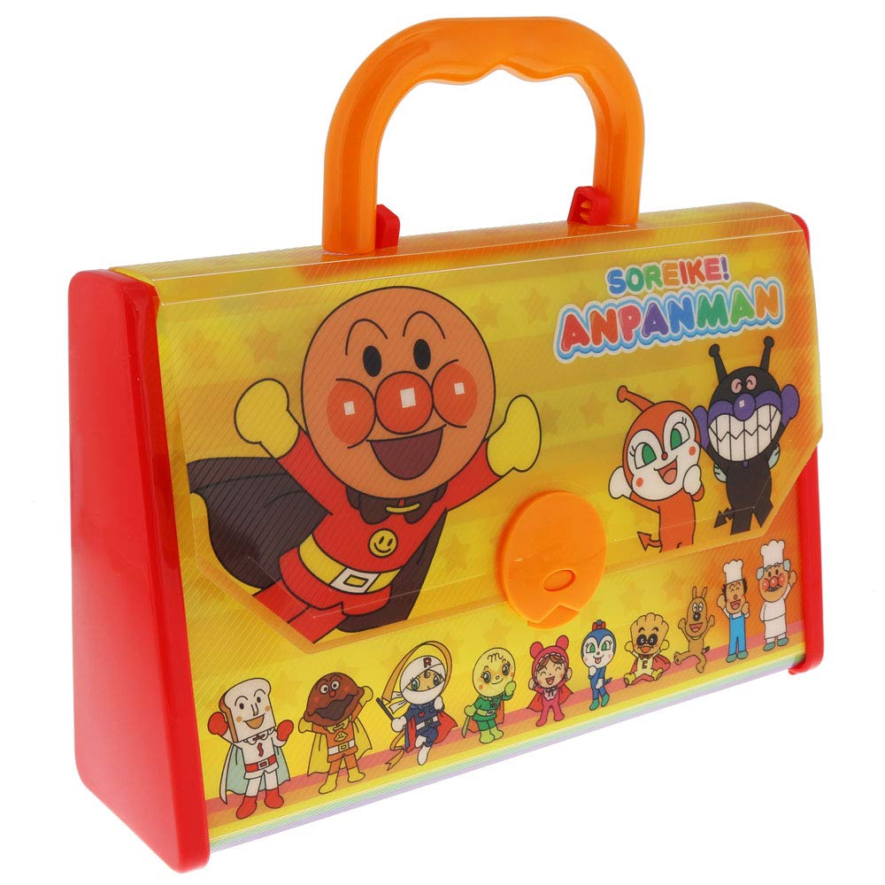 Sunstar Stationery Drawing Bag Set Anpanman Go!