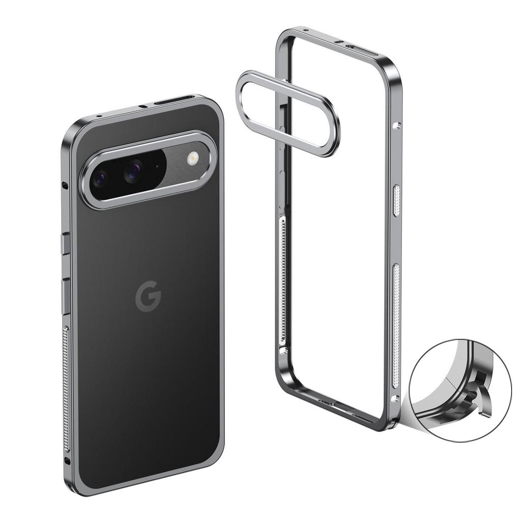 Google 10proXL Seahorse Buckle Bumper Case with Heat Dissipation & Lens Protection for Google 8/9A