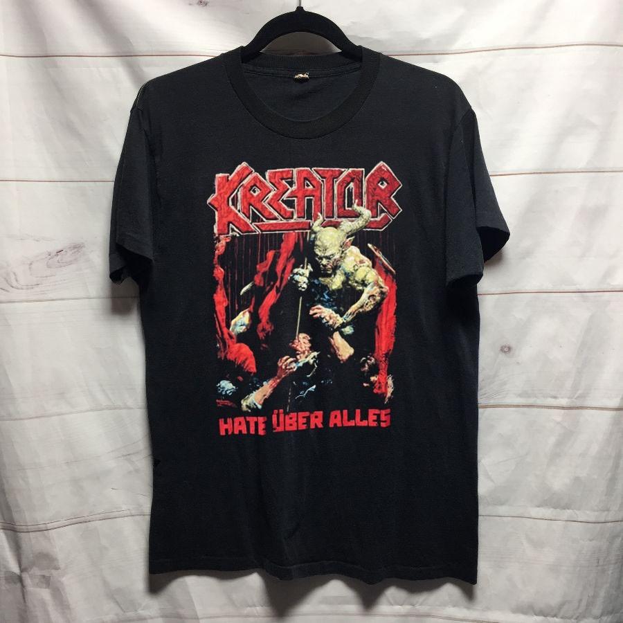 KREATOR metal band unisex black short sleeve tshirt QT7770 L
