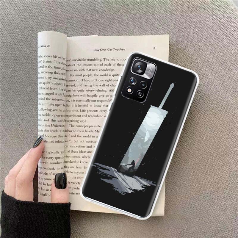 Final Fantasy VII Phone Case For Xiaomi Redmi Note 14 13 Pro Plus 5G Cover 13C 14C 12 12C 9 9T 9C 10 10C 8 7 6 10A 9A Pro Coque