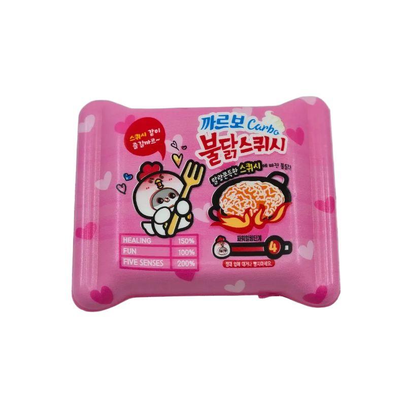 Korėjietiški Ramen Squishy - 6 vnt. mielų streso malšinimo žaislų rinkinys