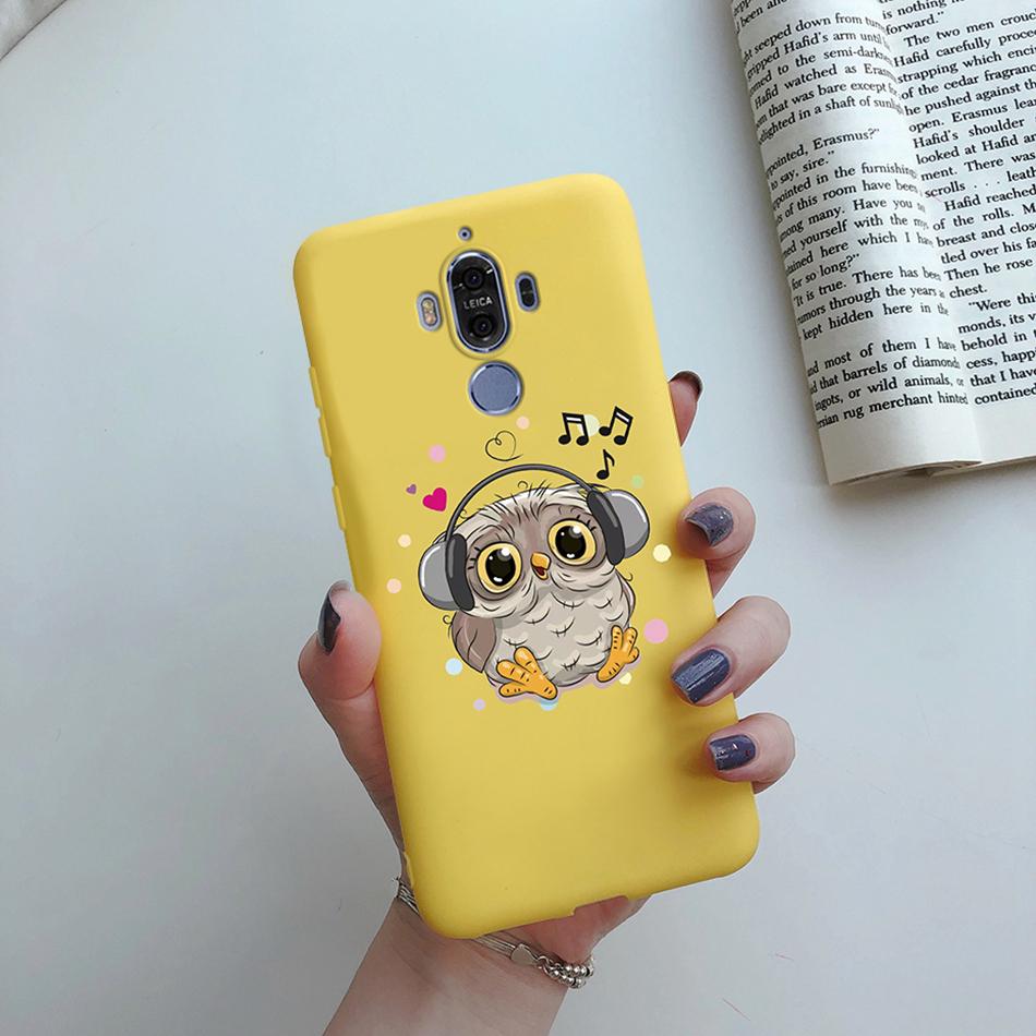 Silicone Case for Huawei Mate 9 10 Pro Soft TPU Protective Cute Butterfly Flower Phone Back Cover Mate9 Mate10 10Pro Case Fundas