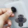 Rivets Black Clip Fasteners Universal 8mm Plastic Rivets Fasteners Car Accessories 50/100pcs Car Bumper Guard Fasteners Screws