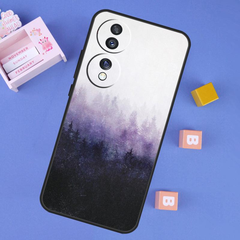 Forest Cloud Pattern Case For Honor 400 Pro 200 70 90 Lite X9a X9b X9c X9d X8b X8c Win RT Magic 8 5 6 7 Pro Cover