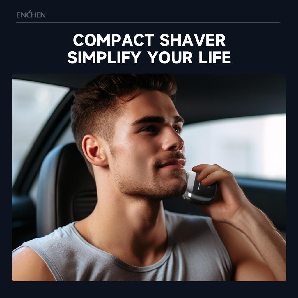 Xiaomi ENCHEN Mini 6S Flex Heads Electirc Shaver Cordless Shaving With Magnetic Cutter Head Pocket Razor