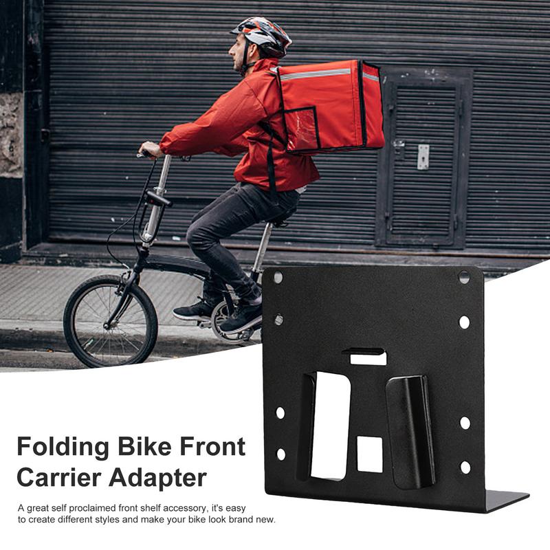 Bike Bag Adapter Front Bag Carrier Block Adapter ForBrompton Bike Folding Sbag Basket Bicycle Bag Cycling Accessory
