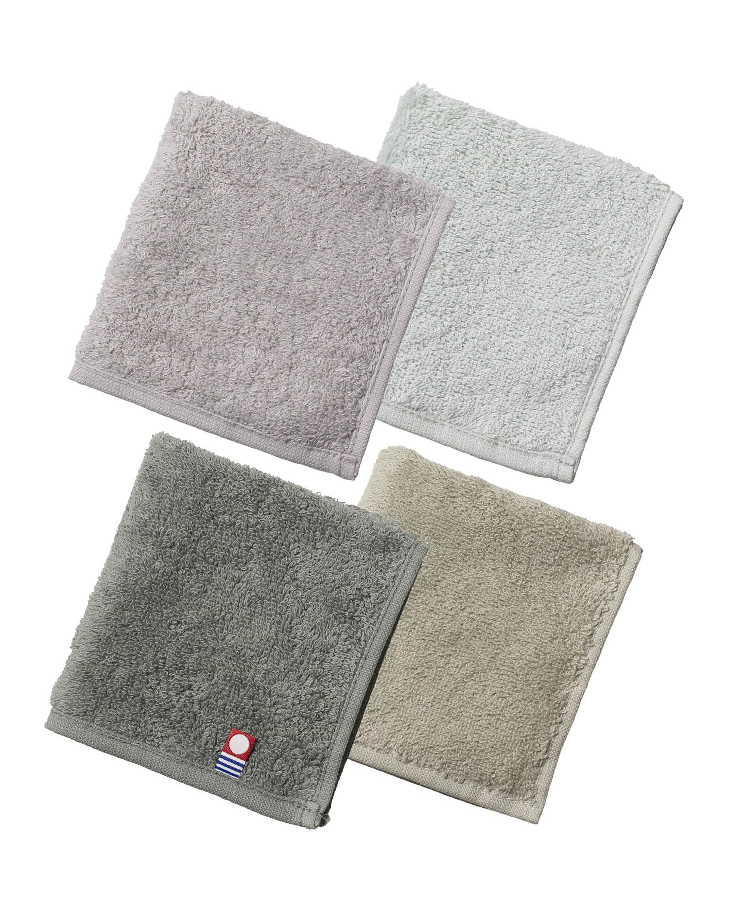 

Набір рушників Imabari Середній 22 см Виготовлено в Moffin Towel Індивідуально запаковано з No [aso] Рушники, 4, Товсті, Квадратні, 100% Бавовна, Японія, Серветки,
