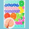 1 Set Magnetic Fraction Demonstration Book Fraction Learning Magnetic Tiles Circles