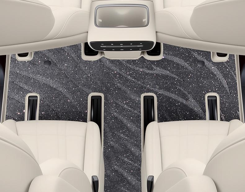 Diepblauw S09 Kofferbakmat voor Model 2025: Volledige Dekking Auto Interieur Accessoires