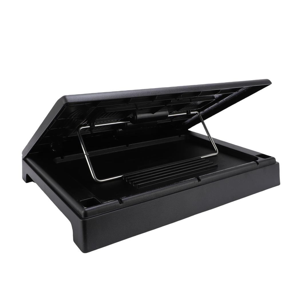 Under Desk Footrest Height Adjustable Ergonomic Anti Slip Detachable Foot Stool for Plane Office Home