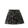 2024 Elastic Waistband Super Short Pleated Skirt, 32 cm Length, No Safety Pants