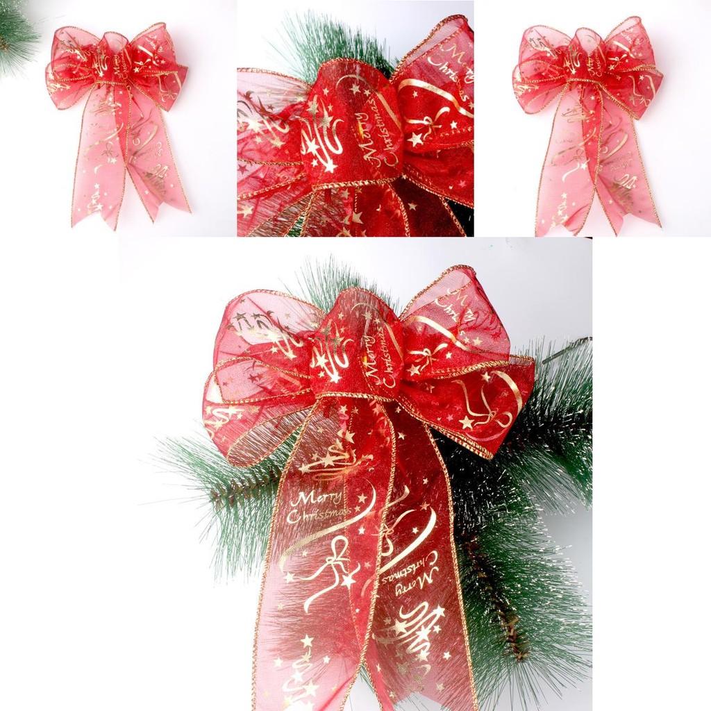 Delightful New Christmas Bow Decorative Accessories For Merry Christmas Celebrations