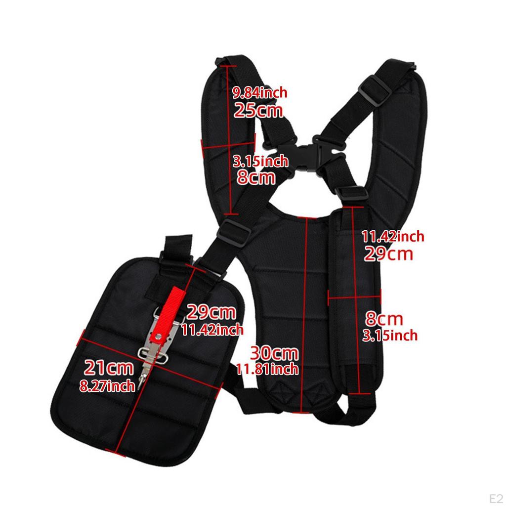 Lawnmower Double Shoulder Strap Strimmer Harness Gardening Supplies Wear Resistant Trimmer