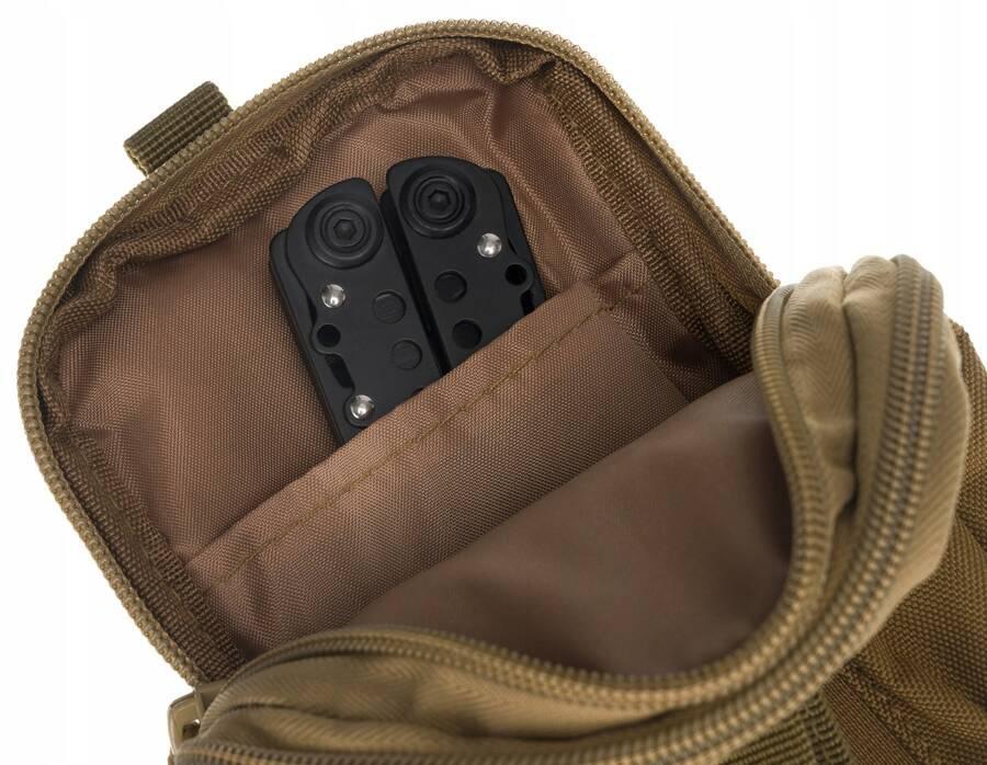 Tactical belt pouch made of polyester