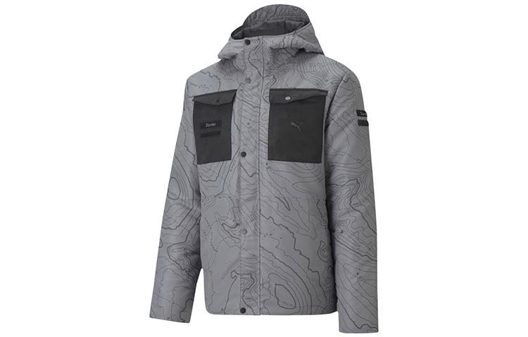 PUMA Пальто из коллекции Porsche Racing Мужское Серое 598118-03 L