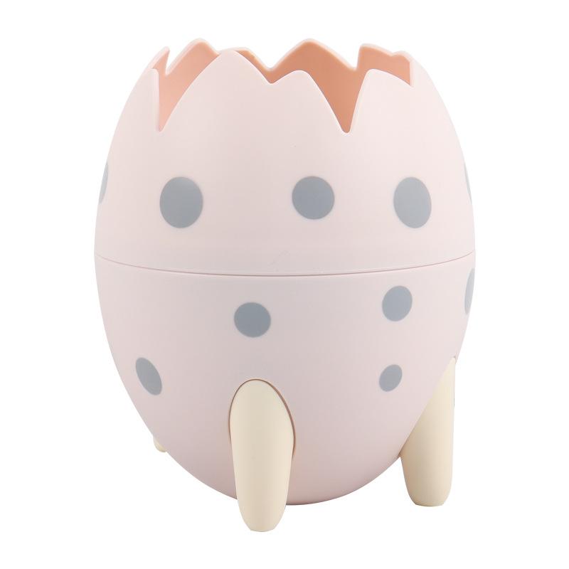 Creative Dinosaur Egg Pen Holder: Detachable Multifunctional Office Desk Organizer