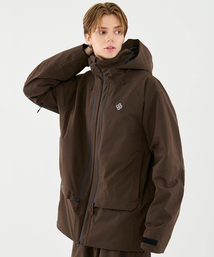 Doll Outerwear 2526 3L Brick Jacket D.Choco Unisex