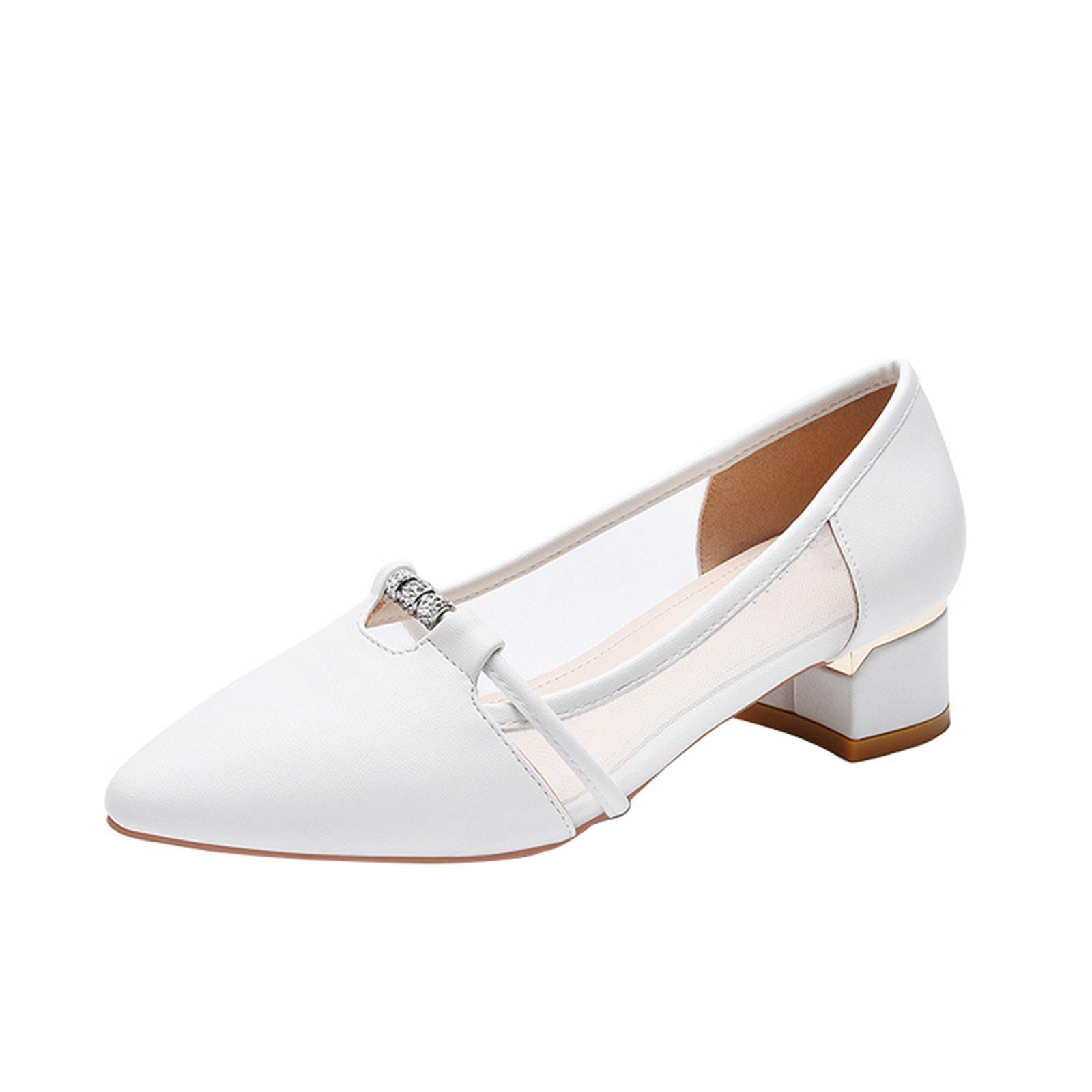 

Женские летние модные сетчатые сандалии, маленькие толстые сандалии Wild 39 белый