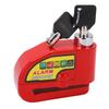 Bike Disc Brake Lock Anti Theft Electric Motorcycle Alarm Disc Lock with 110dB Alarm Sound for