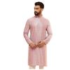 SOJANYA (Since 1958 Men' Cotton Rayon Shiny Thread Sequinned Only Long Kurta