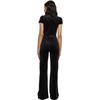 Urban Classics Ladies - Velvet Jumpsuit noir